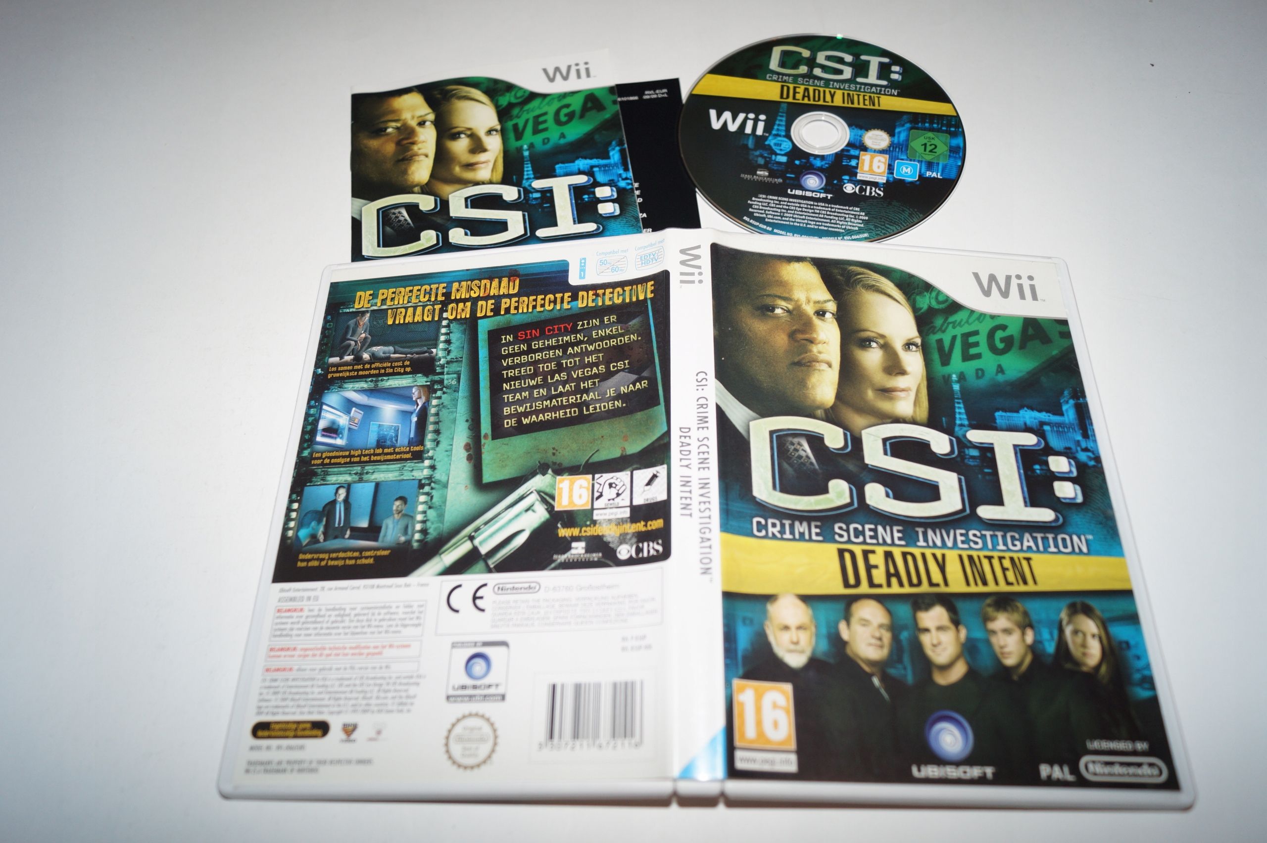 Csi: Crime Scene Investigation - Deadly Intent Wii