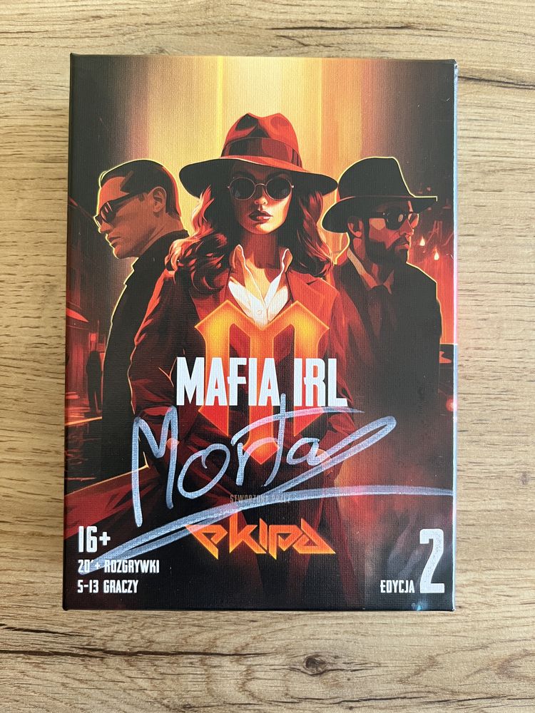 Z AUTOGRAFEM! Nowe, zapakowane karty Mafia IRL ekipa edycja 2