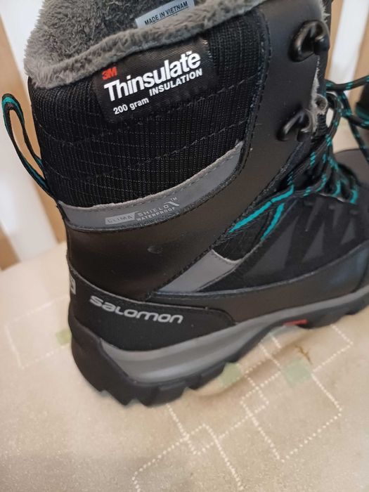 buty zimowe Salomon roz,37/ 38 dla kazdego stan idealny