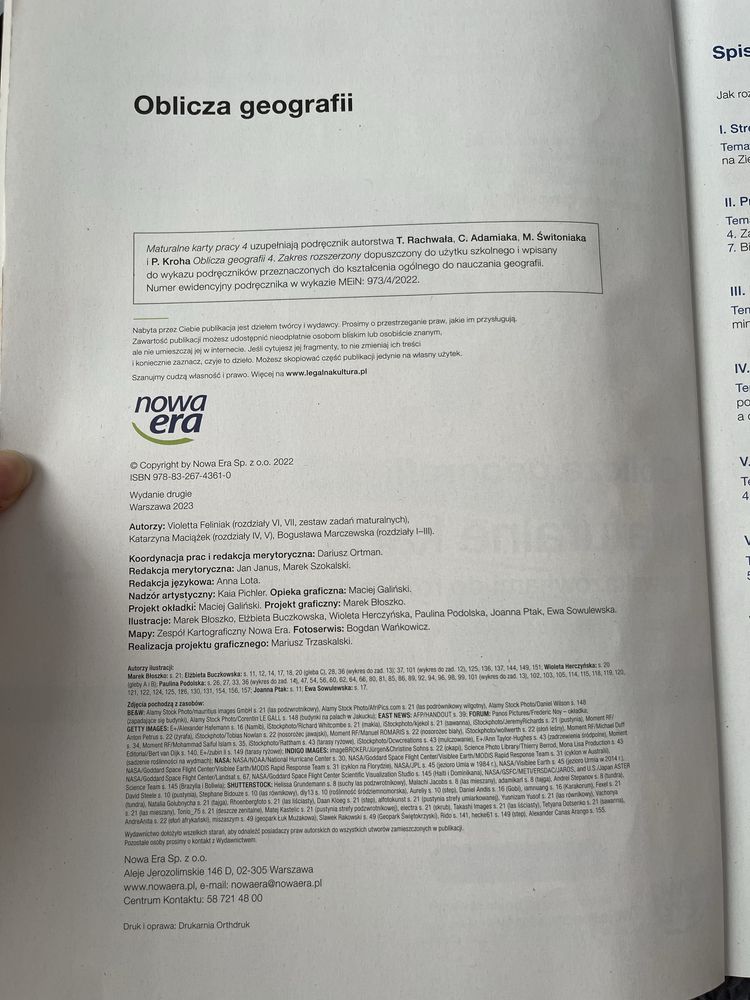 Oblicze geografii 4 zakrez rozszerzony ćwiczenia