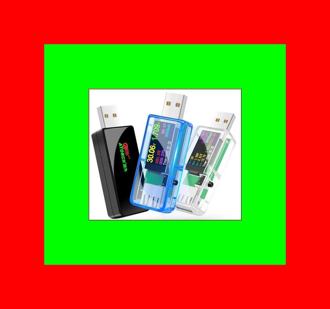 Atorch U96 USB тестер 13в1 ЮСБ цветной,  MX18L
