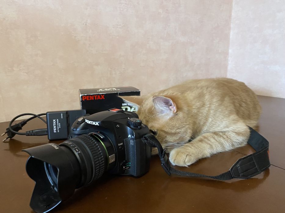 Pentax K10D + Kit 18-55  ідеальний стан