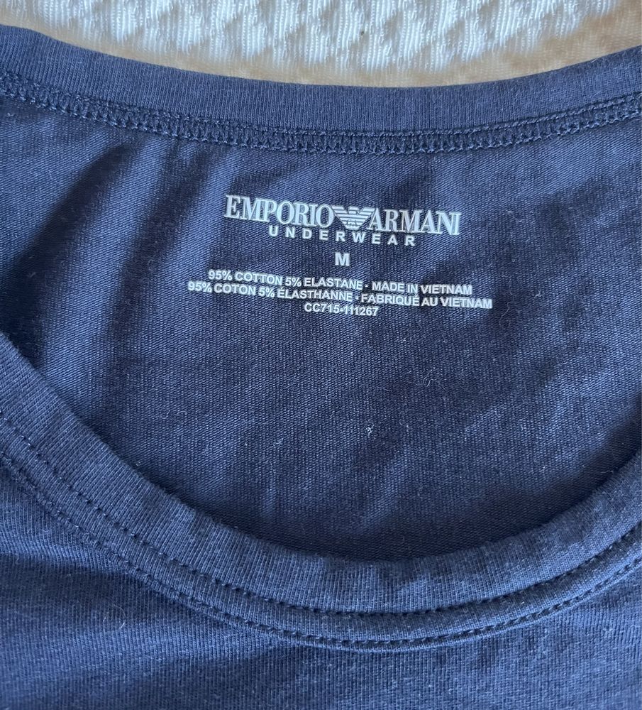 T-Shirt Emporio Armani Underwear de Algodão