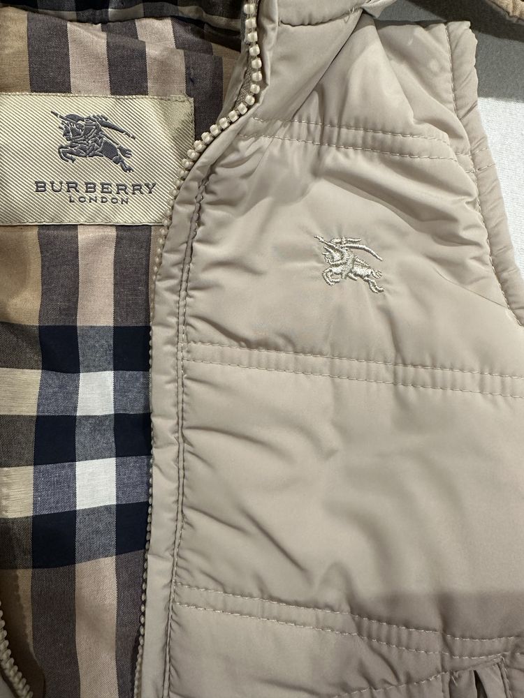 Burberry kamizelka kurtka dziecięca