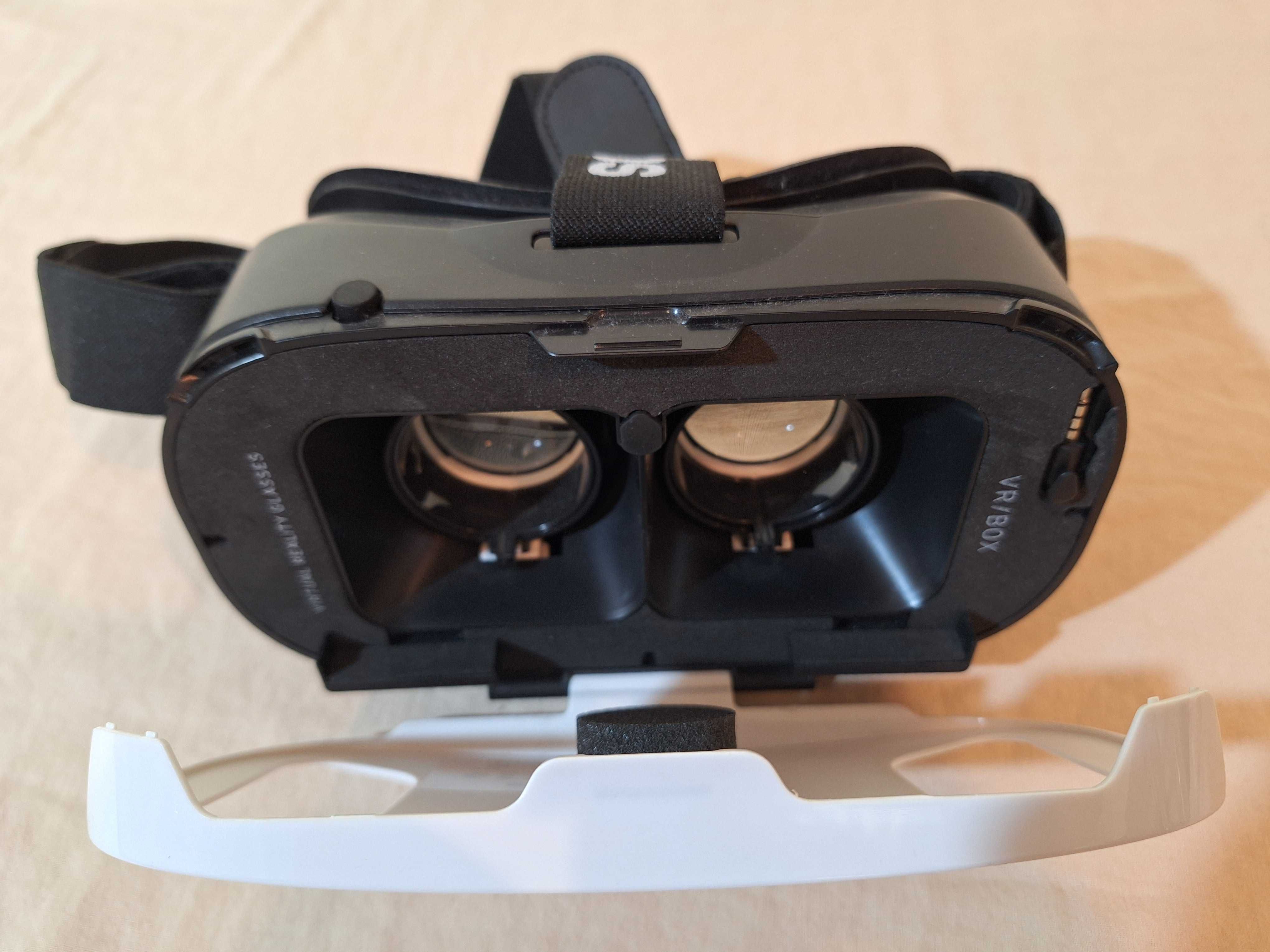Óculos de Realidade Virtual SBS TEVREARBOX com Auriculares Branco