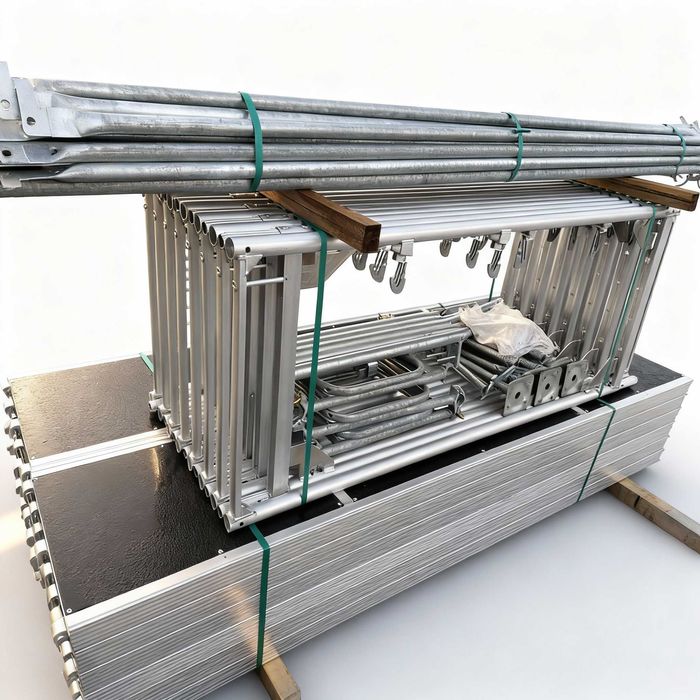 Rusztowanie aluminiowe typ L73 altrad baumann klinowe