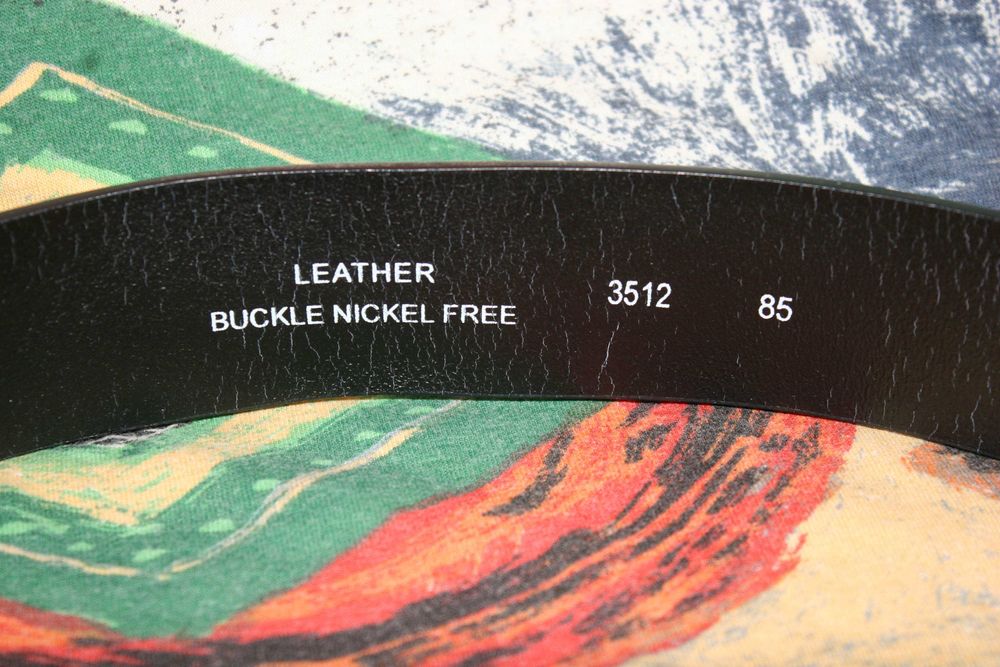 Кожаный ремень 85 р