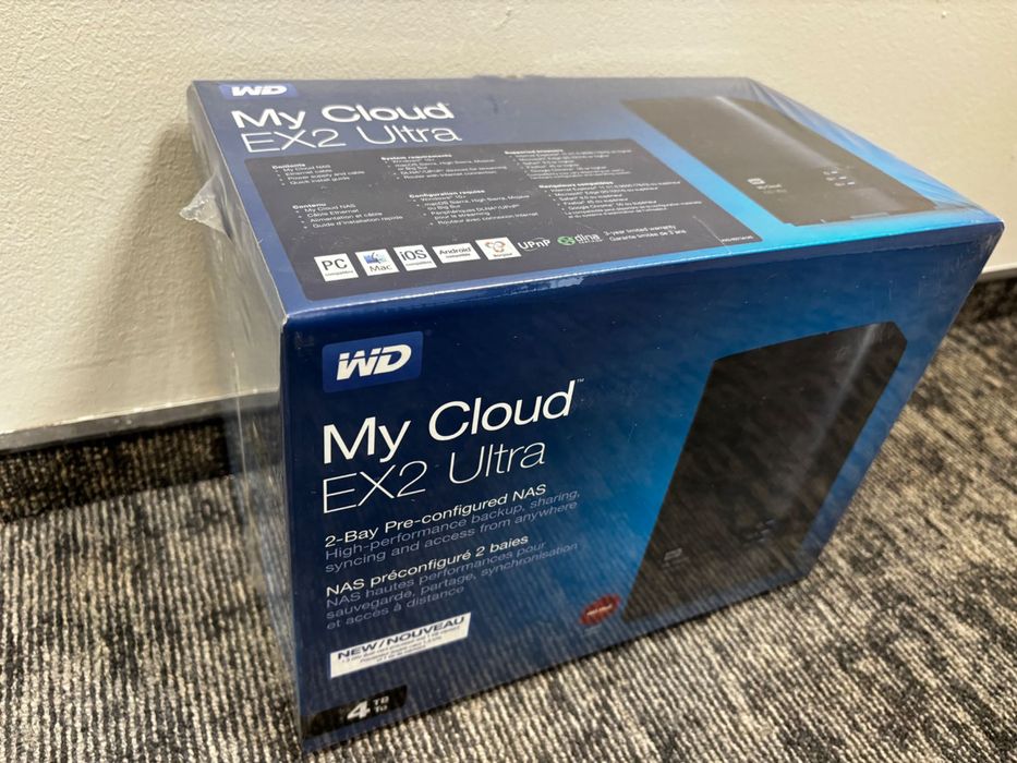 Dysk sieciowy, NAS, WD My Cloud EX2 Ultra 4TB WD Red