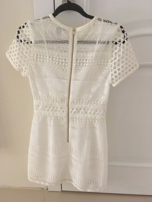 Sukienka H&M biała r.34