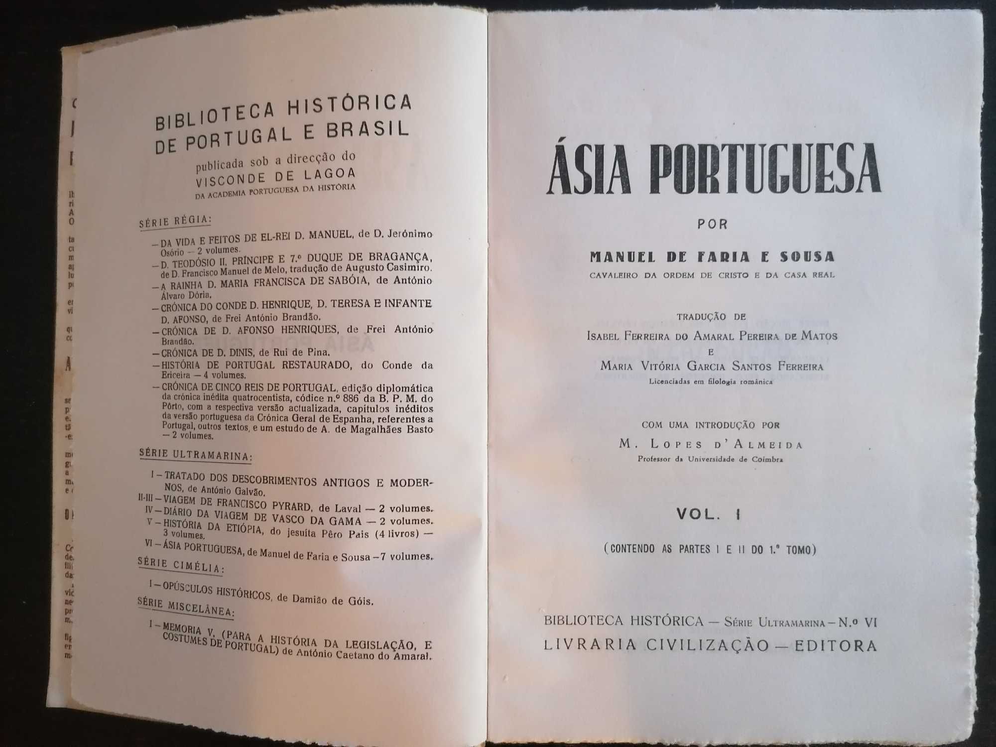 Ásia Portuguesa // Manuel de Faria e Sousa