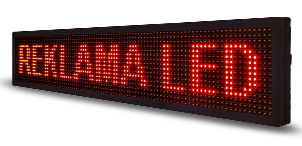 Tablica reklamowa Led baner led wyświetlacz Wi-Fi  różne kolory