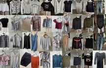 40 sztuk Mega Paka ubrań Bershka Tally Weijl H&M inne markowe XS S