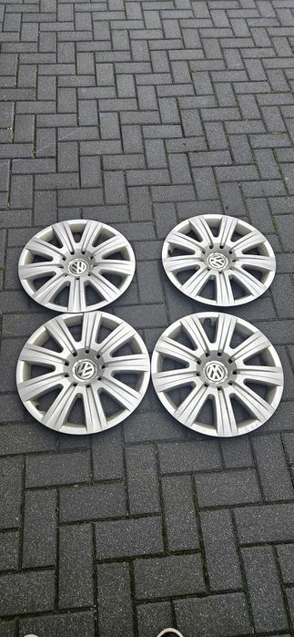 FELGI STALOWE 16 5x112 6.5J ET33 Vw ,Skoda +kołpaki orginały