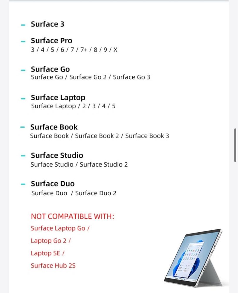 Стилус microsoft Surface Pen  M2 biz