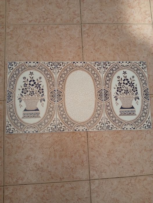 Azulejo decorativos 3 unidades