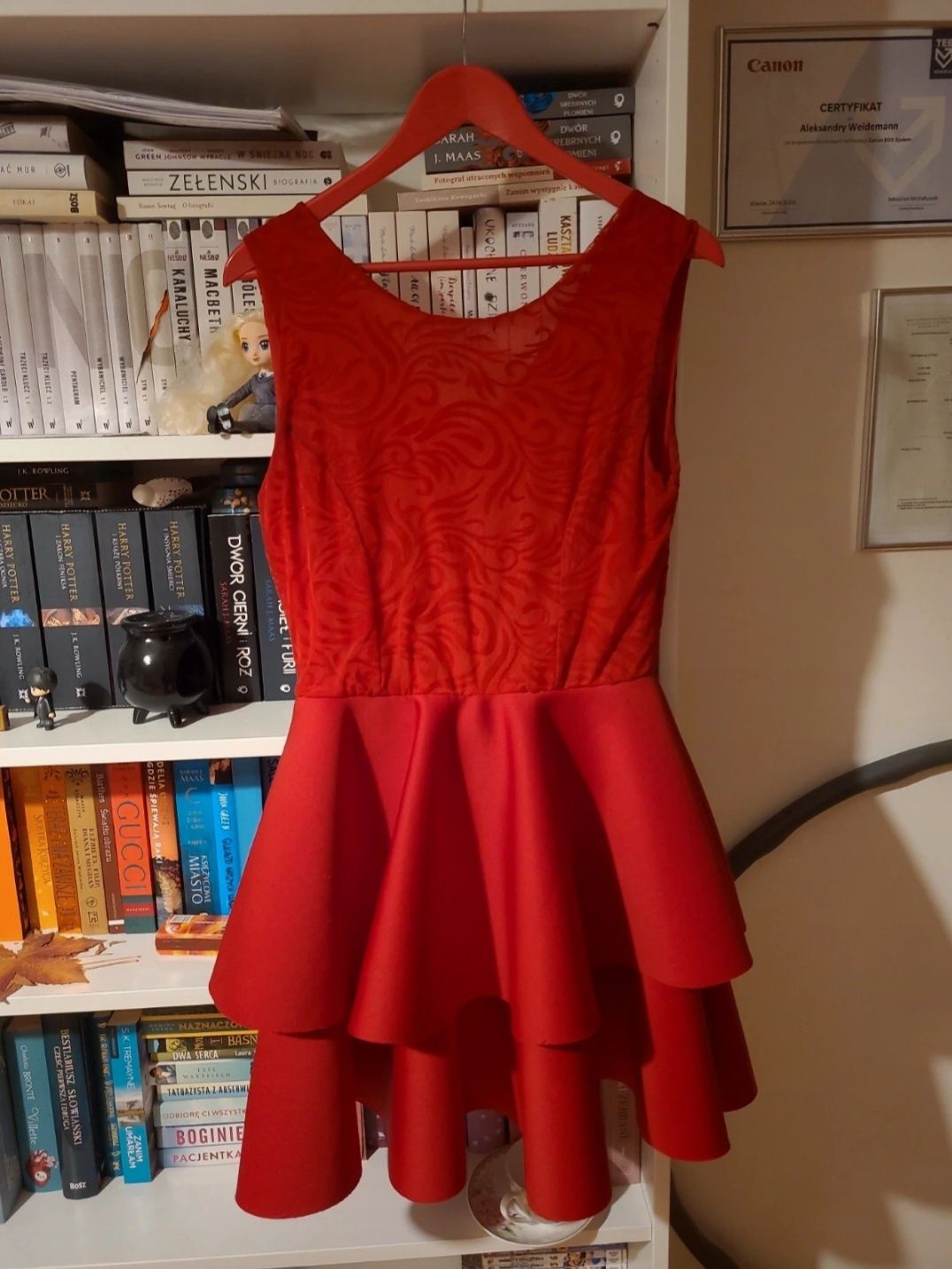 Czerwona sukienka (Cena do negocjacji)