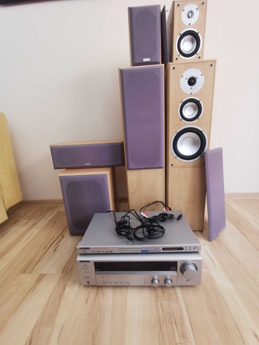 Kino domowe Kenwood głośniki Magnat stan bardzo dobry.