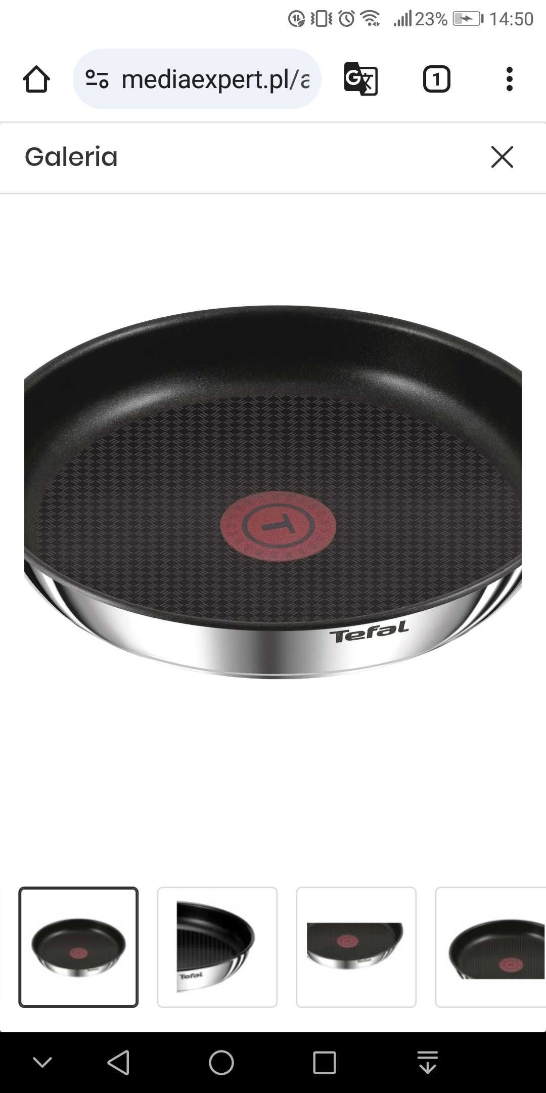 Patelnia tefal 28