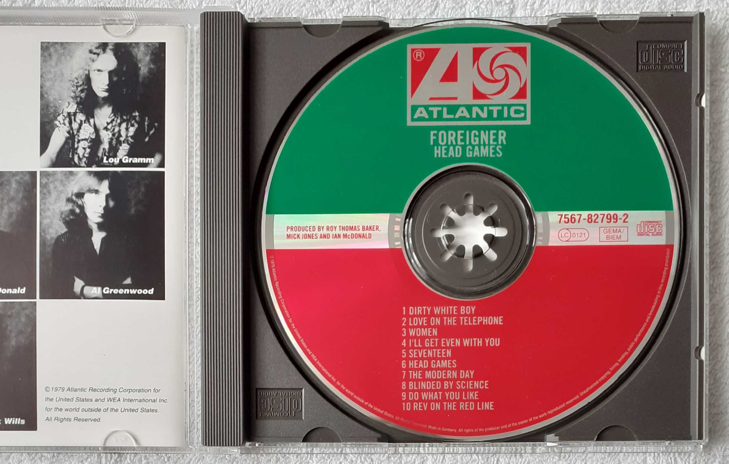 Foreigner – Head Games (CD, Album, Reissue, Remastered)