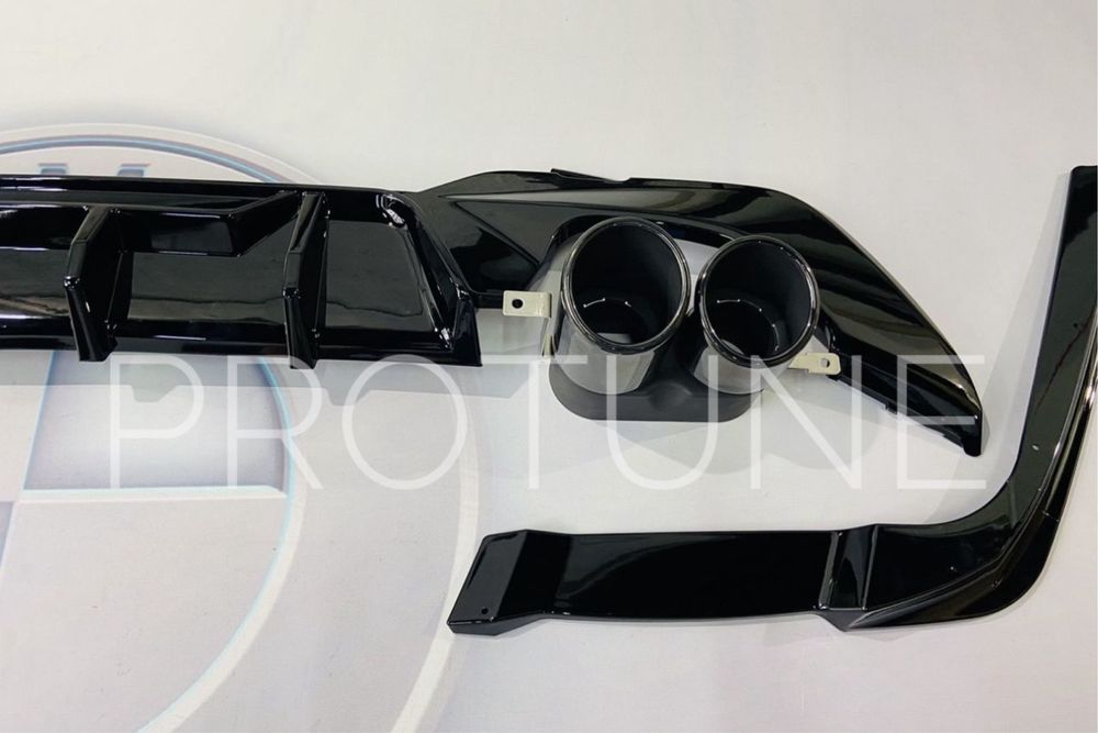 Диффузор BMW G20 Competition M340i 330 насадки накладка m-perf