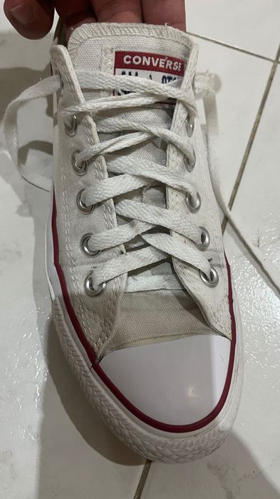 Sapatilhas Converse All Star mulher brancas tamanho 38