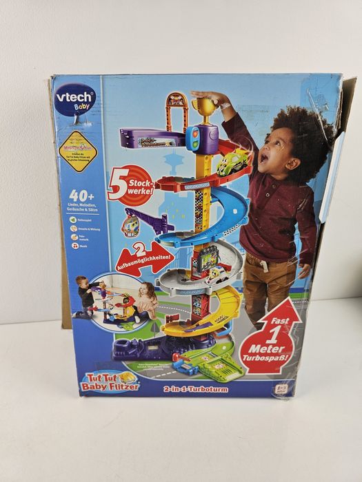 VTech Tut Tut Baby Flitzer tor wyścigowy  zestaw autko parkin