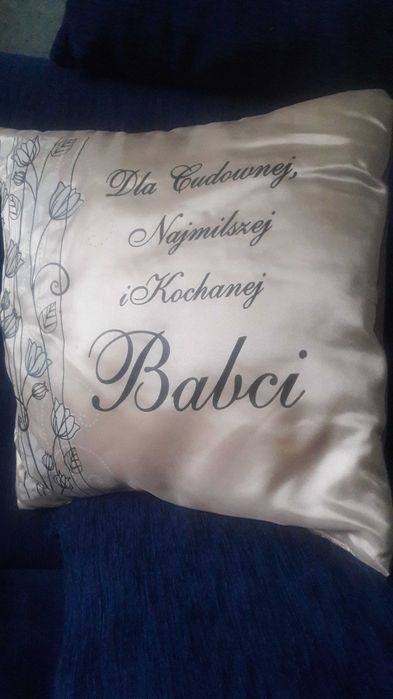 Dekoracyjna  poduszka  "Dla Babci"