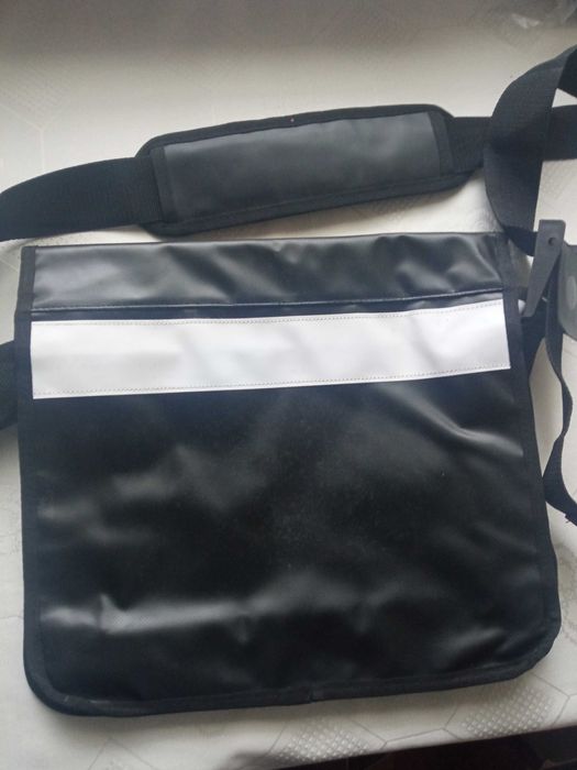 Rob Robinson czarna torba do laptopa 34x37x13/ A4 tak