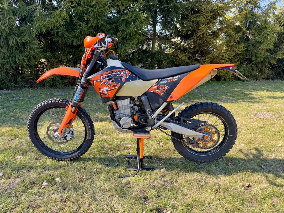 KTM 450EXC 2008 rok, kat. A2