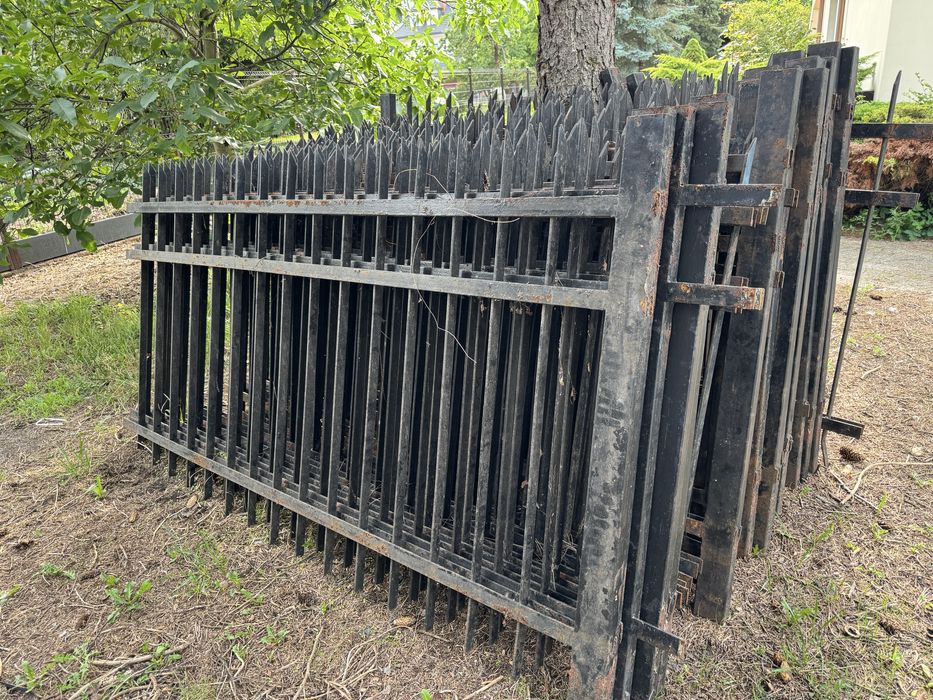 Ogrodzenie uzywane ,przęsła