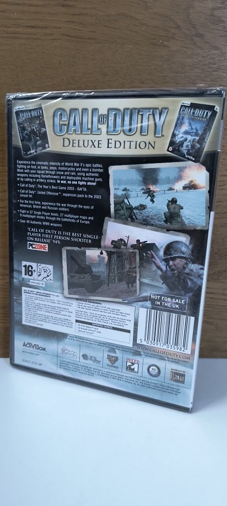 Gra PC Call Of Duty Deluxe Edition Nowa