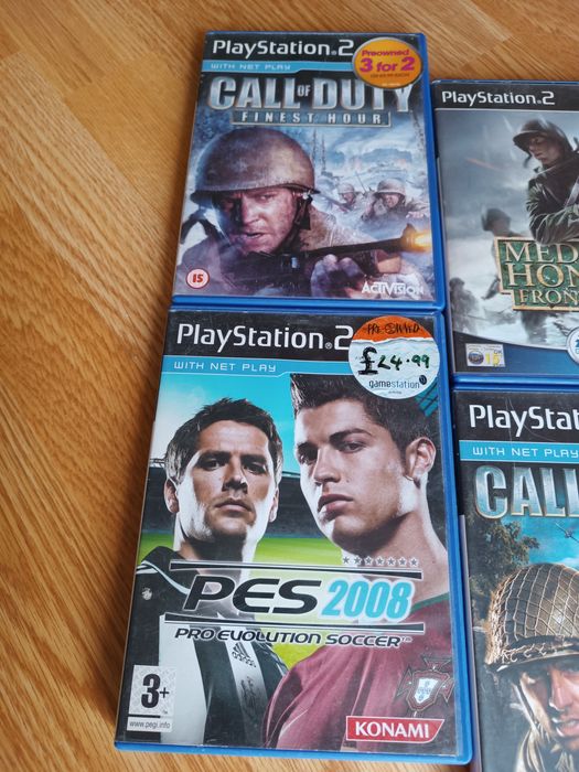 Gry na PS 2 zestaw