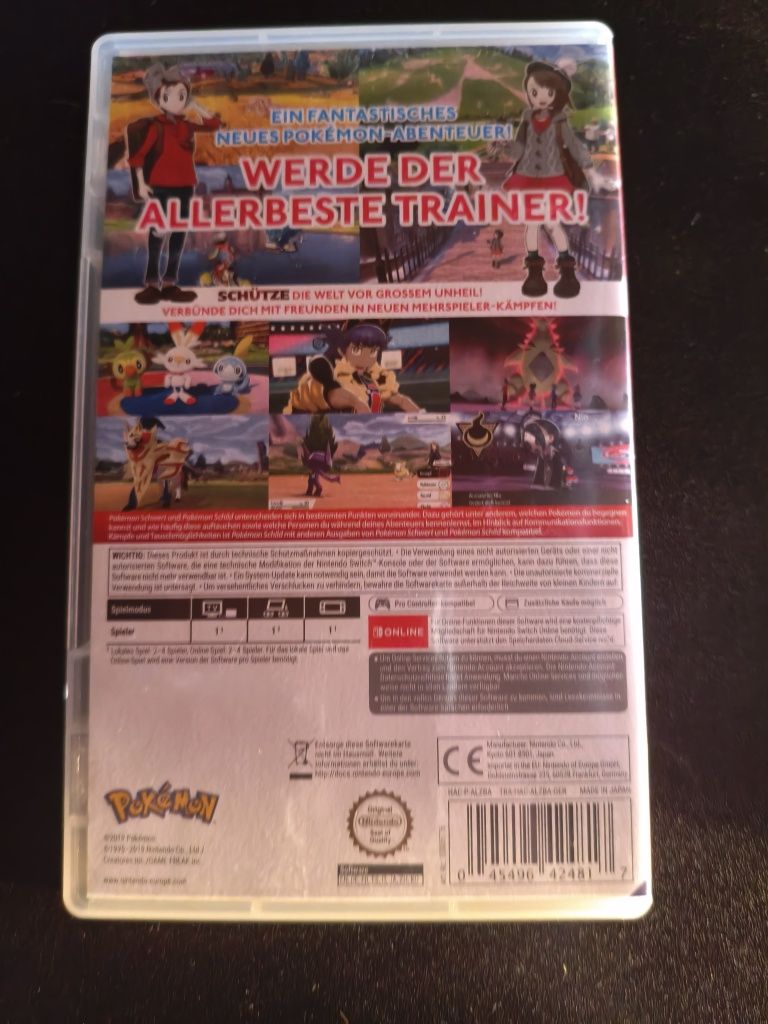 Pokemon shield Nintendo switch