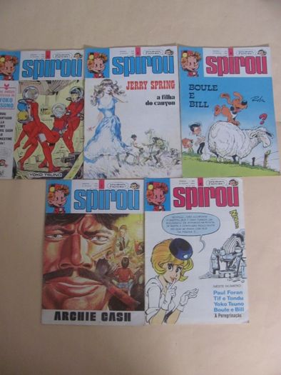 Spirou - Revista Nº 3,6,7,9,10,12,13,14,15,16,17,18,19,20 ao 28