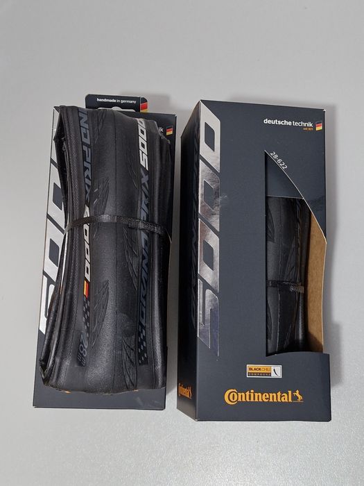 Pneus Continental Grand Prix 5000 com 28mm novos a estrear