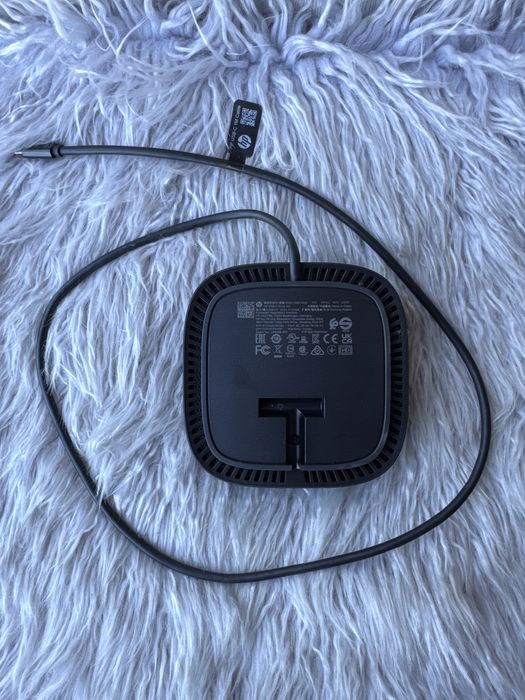 Zestaw Stacji Dokującej HP USB-C HP G5 HSN-IX02 + Zasilacz 120 W 4K