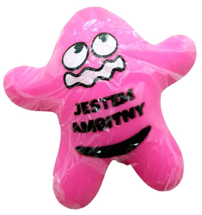 Gniotek Siłacz Boss Z Napisem Antystresowy Squishy