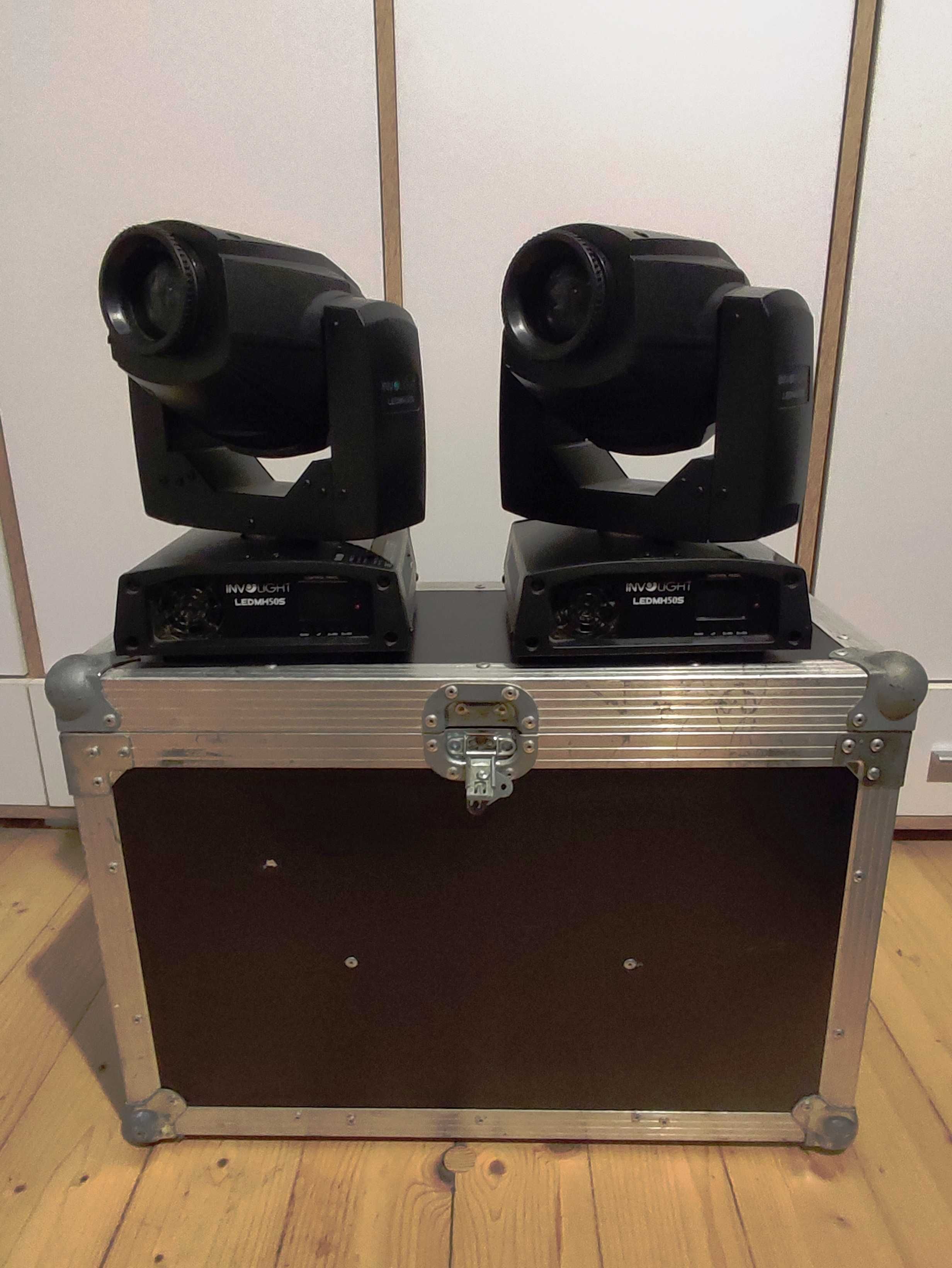 2x Involight LED MH-50s jak Showtec Phantom 50 mkII ruchoma głowa