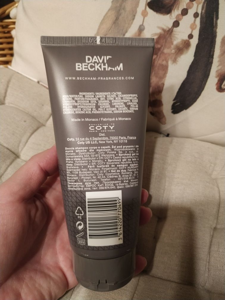 David Beckham Hair & Body Wash 200 ml for men