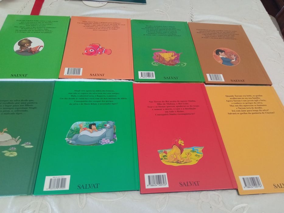 Livros da Disney novos  são oito
