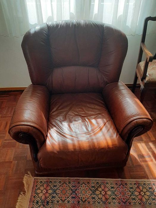 Cadeireirão pele castanha