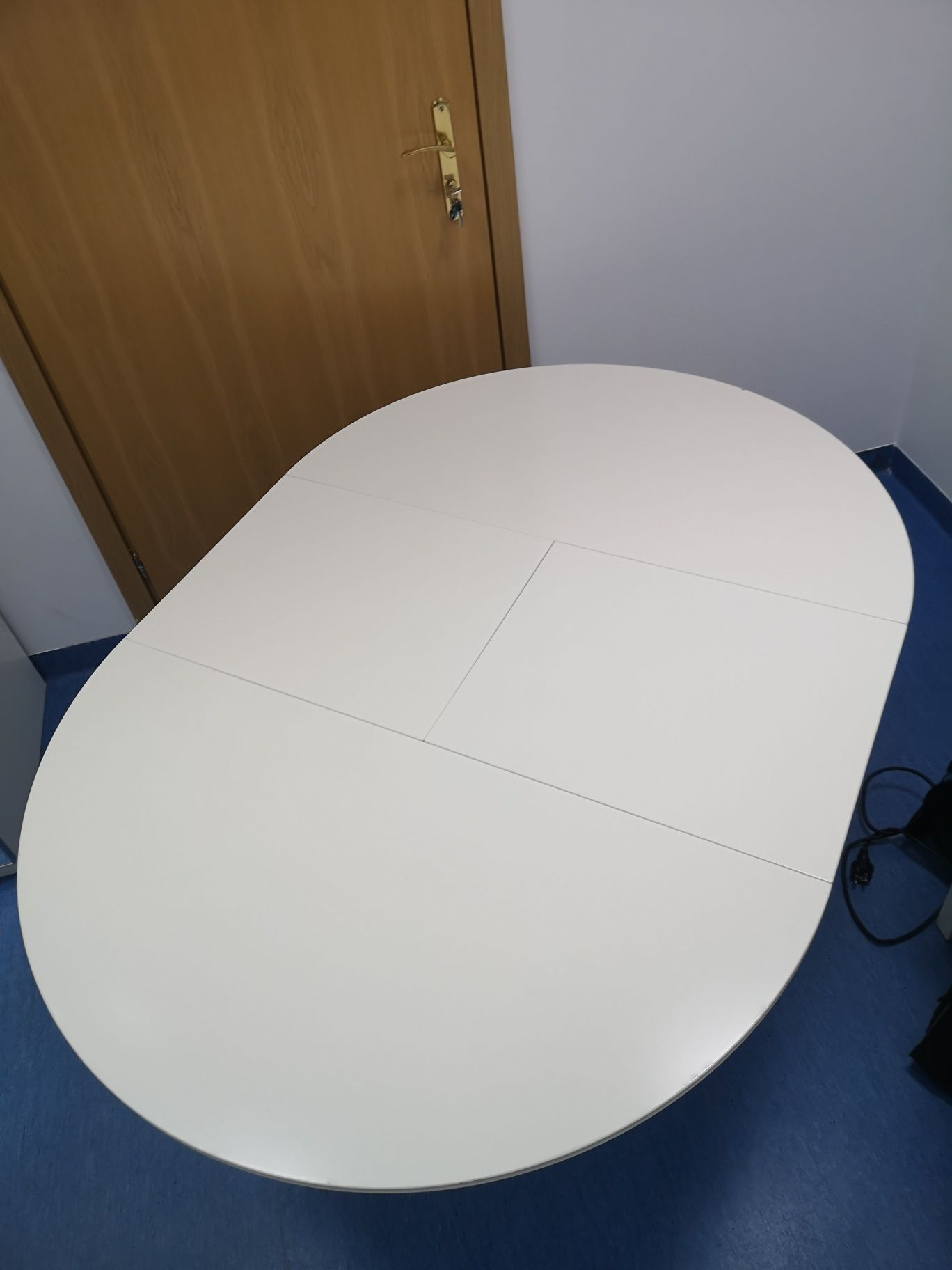 Stół okrągły, rozkładany IKEA