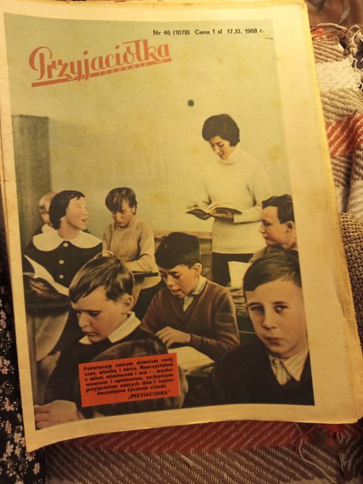 Gazeta Przyjaciółka z lat 50, 60 i 70