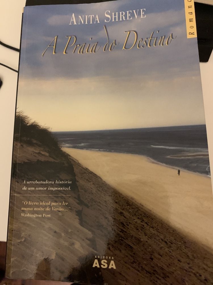 Livro A praia de Destino romance