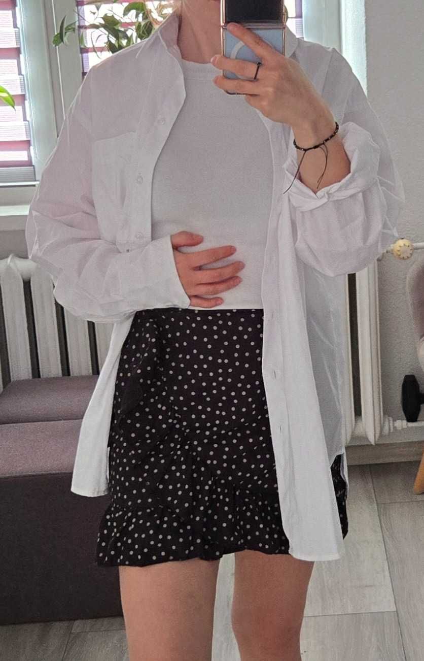 Nowa Oversize koszula Biała Asos