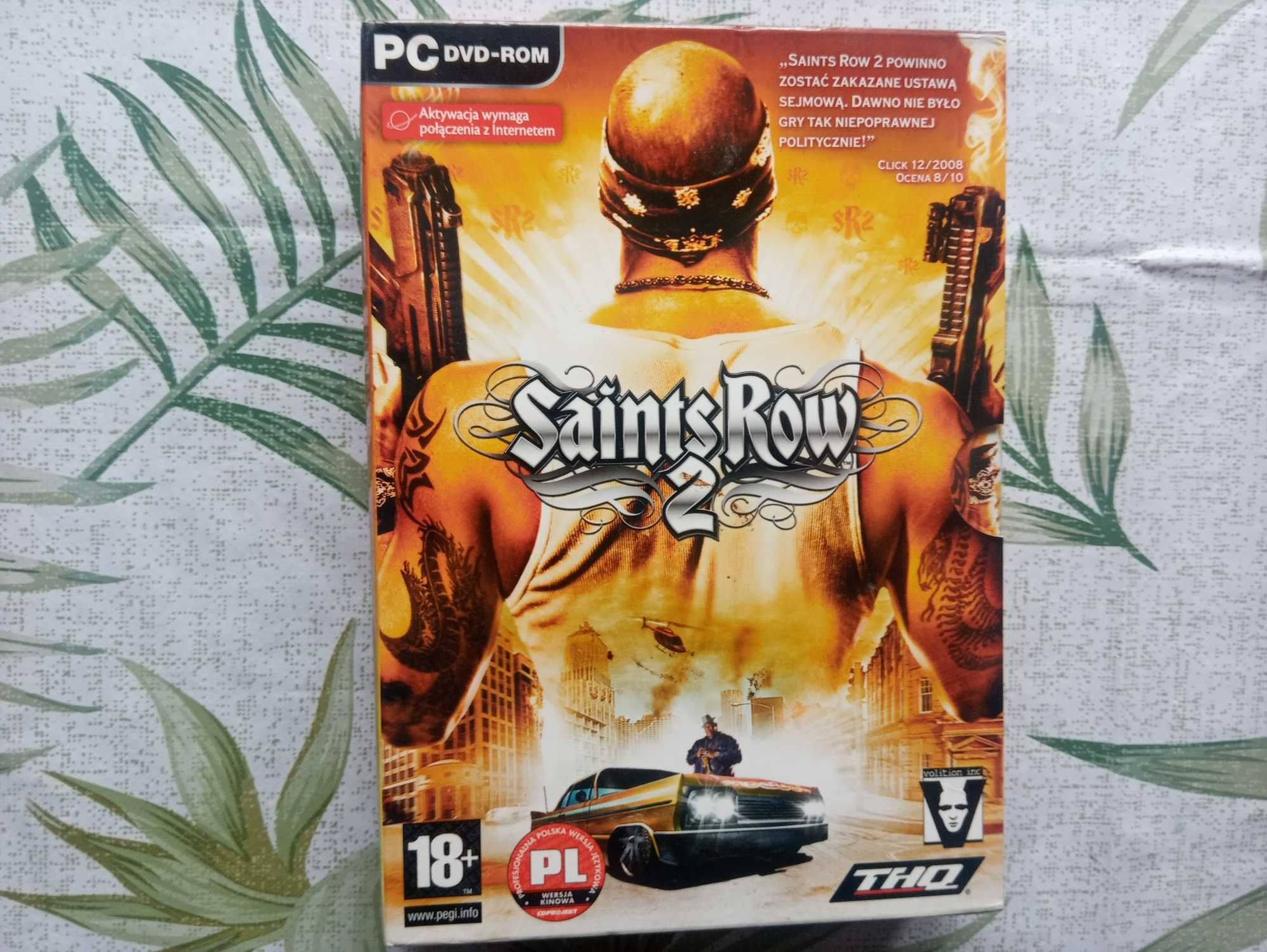 Saints Row 2 II Edycja Specjalna PC Unikat -Opakowanie Kolekcjonerskie