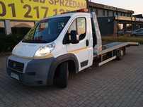 RATY0%! FV23 1 wł. Laweta Fiat Ducato 3.0hdi 185t.km klima pneumatyka