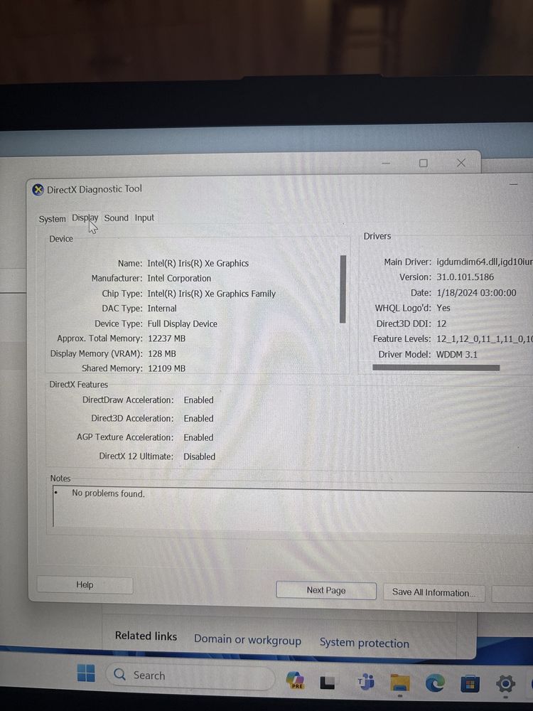 Ноутбук HP i5-11