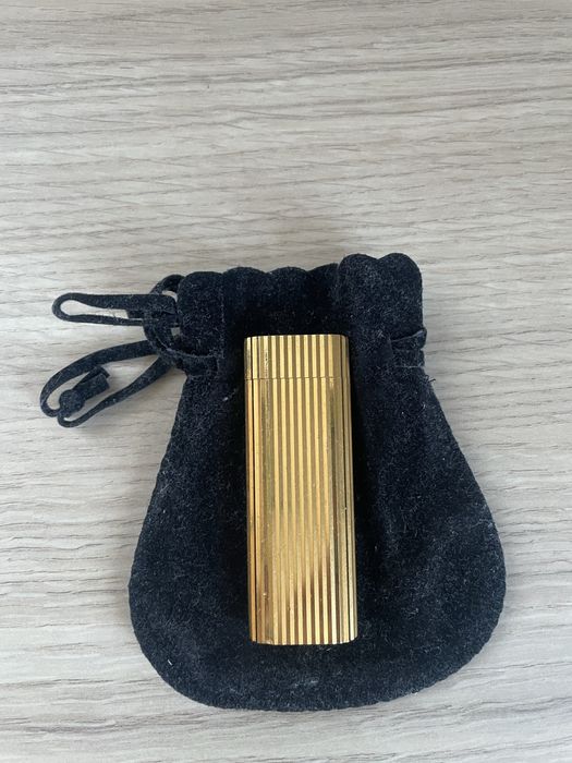 Zapalniczka Cartier pozlacana