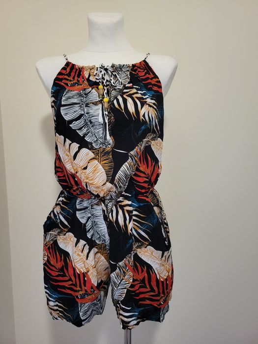 Kombinezon krótki letni wiązany